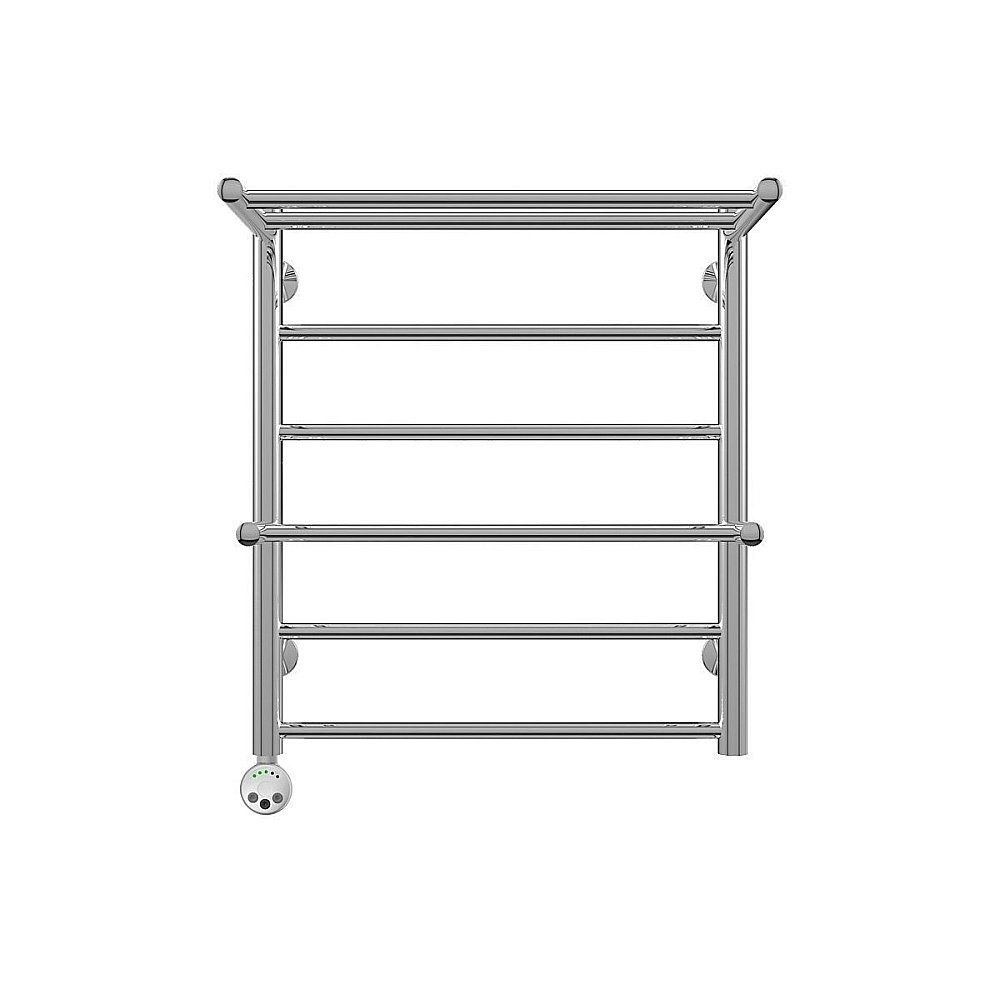 Полотенцесушитель электрический Terminus Анкона П6 500x591 с полкой левый/правый купить в интернет-магазине сантехники Sanbest