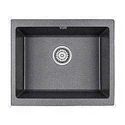 Мойка кухонная Paulmark Gera PM205546-DG Серая купить в интернет-магазине сантехники Sanbest
