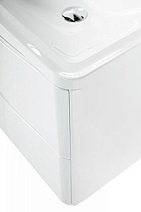 Тумба с раковиной BelBagno ACQUA 2C SO 60 Bianco Lucido для ванной в интернет-магазине Sanbest