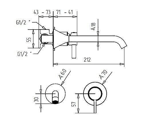 Смеситель для раковины Migliore Sirius 28182 золото купить в интернет-магазине сантехники Sanbest