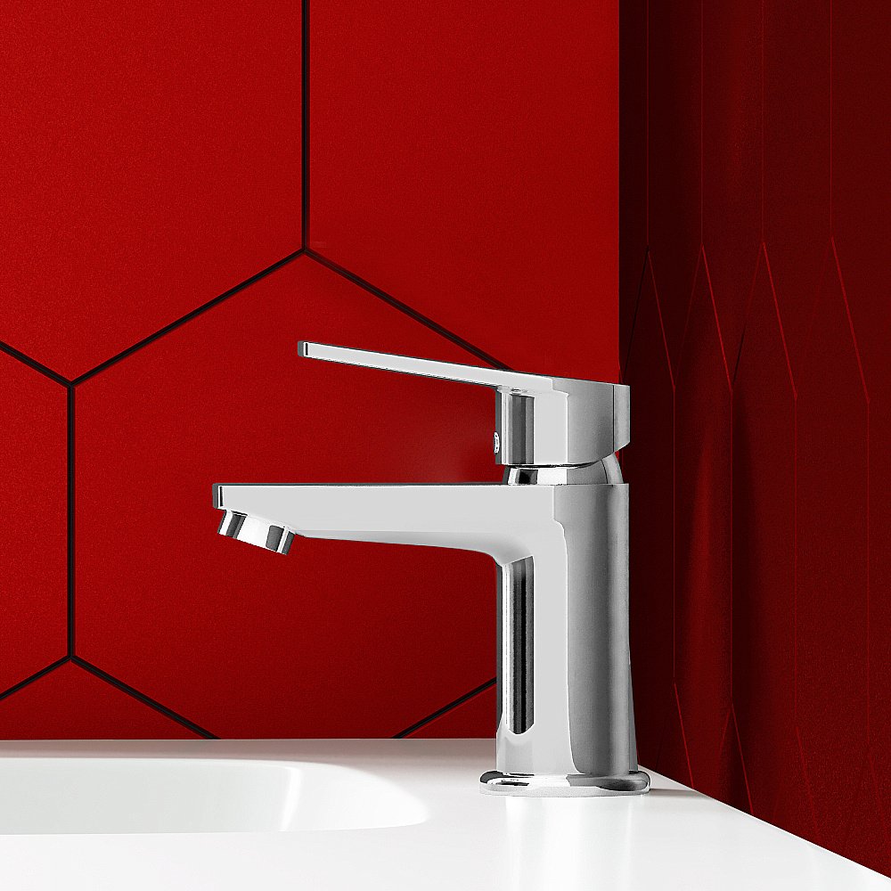 Смеситель для раковины Dorff Prime D4002100 хром купить в интернет-магазине сантехники Sanbest