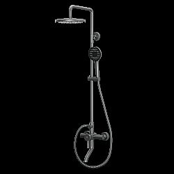 Душевая система Rush Melos SUS1101-40Grey графит купить в интернет-магазине сантехники Sanbest