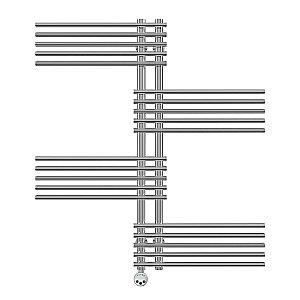 Полотенцесушитель электрический Terminus Европа П20 500x996 левый/правый купить в интернет-магазине сантехники Sanbest