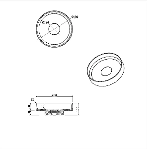 Раковина с пьедесталом Armadi Art SOLE Corian 40 белая матовая/DELMAR купить в интернет-магазине Sanbest