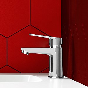 Смеситель для раковины Dorff Prime D4002100 хром купить в интернет-магазине сантехники Sanbest