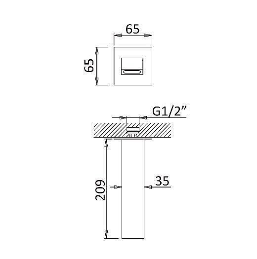 Излив для ванны Cezares PORTA-SC-BIO белый  купить в интернет-магазине сантехники Sanbest