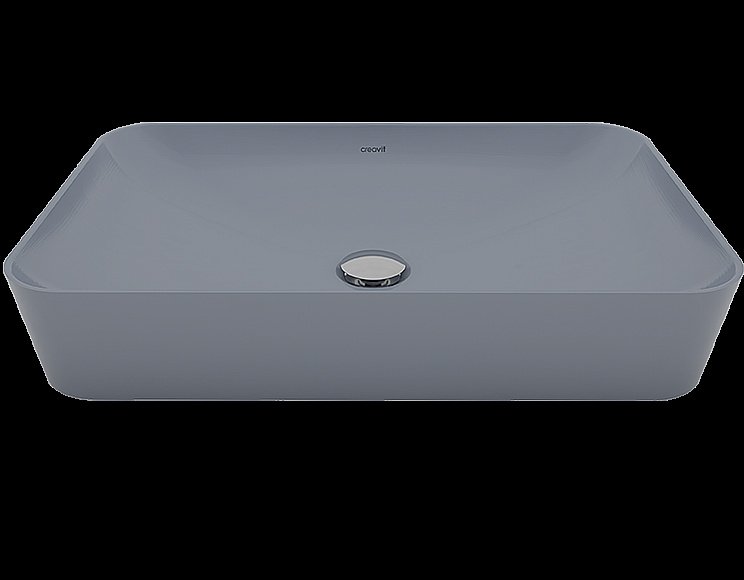 Раковина Creavit Ultra 60 UL060-00AM00E-0000 антрацит матовая купить в интернет-магазине Sanbest