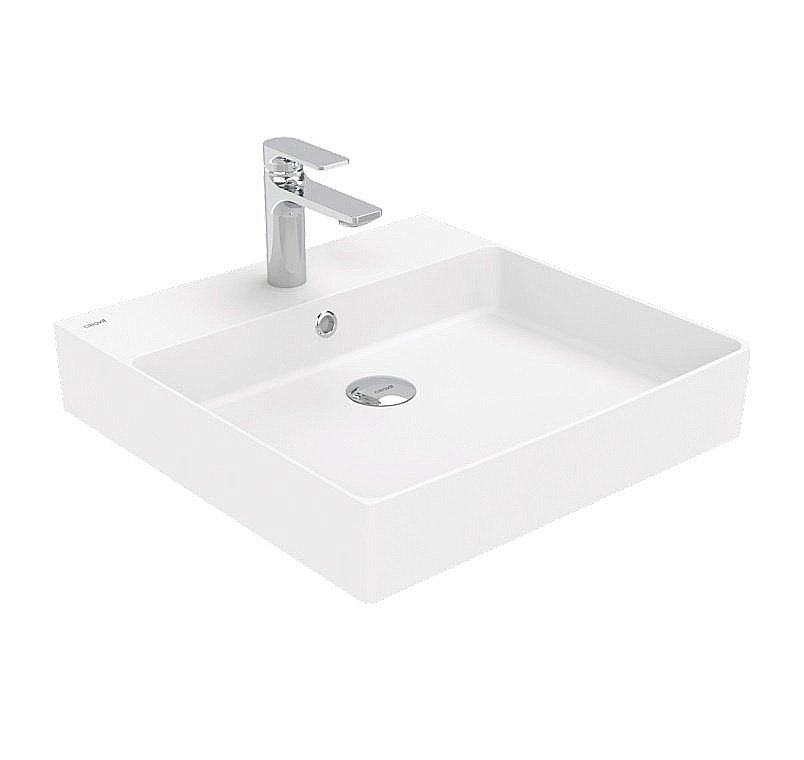 Накладная раковина CREAVIT Volga 50 VX255-00CB00E-0000 белая купить в интернет-магазине Sanbest