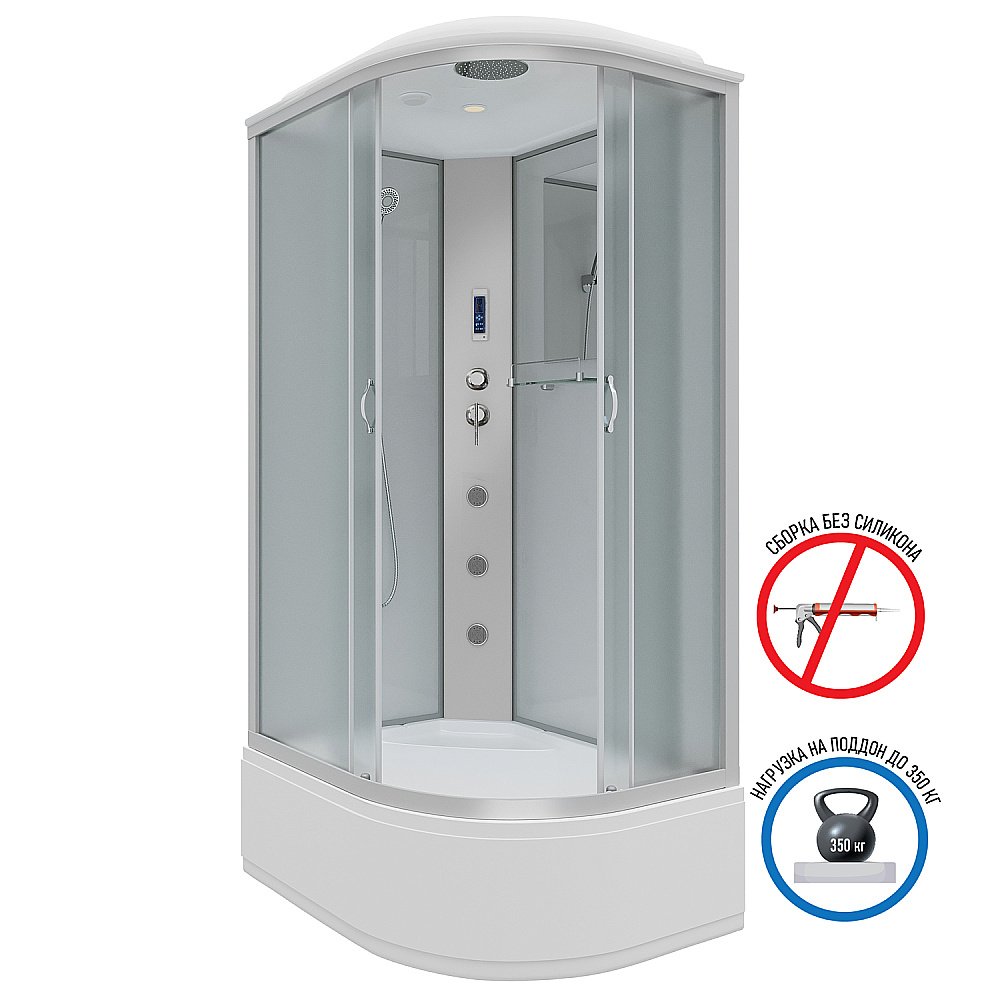 Душевая кабина Niagara Classic NG-3320-14L 120x80 левая купить в интернет-магазине Sanbest