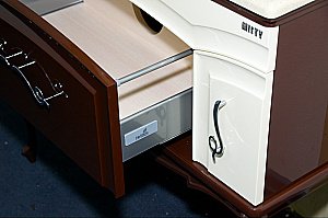 Тумба с раковиной напольная Misty Флоренция 100 бежево-коричневый для ванной в интернет-магазине Sanbest