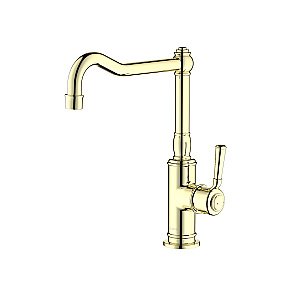 Смеситель для кухни Aquatek Классик AQ1580PG золото полированное купить в интернет-магазине сантехники Sanbest