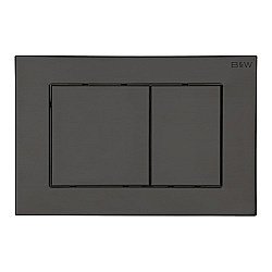 Кнопка для инсталляции Black&White Universe WPI-09530GM оружейная сталь купить в интернет-магазине сантехники Sanbest