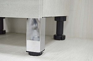 Пенал напольный Loranto Florena 36 светлый бетон для ванной в интернет-магазине сантехники Sanbest