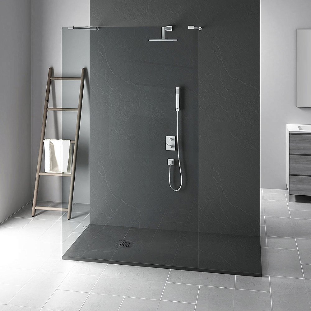 Душевой поддон Vincea VST-4SR9014A 140х90 антрацит купить в интернет-магазине Sanbest