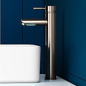 Смеситель для раковины Dorff Logic D3002102SS сталь купить в интернет-магазине сантехники Sanbest