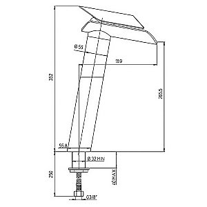 Смеситель для кухни PAINI Morgana 73PW579VRKM никель купить в интернет-магазине сантехники Sanbest