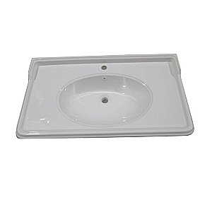 Тумба с раковиной Caprigo Borgo 120 c 3 дверками синяя для ванной в интернет-магазине Sanbest