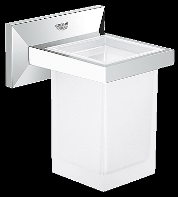 Держатель со стаканом Grohe Allure Brilliant 40493 000 купить в интернет-магазине сантехники Sanbest