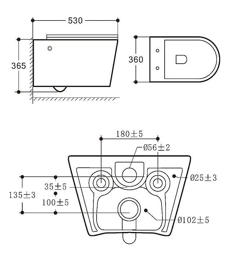 Унитаз подвесной Art&Max ZOE AM9322C1CHR/SC белый, с сиденьем микролифт, безободковый, функция биде купить в интернет-магазине Sanbest