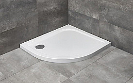 Душевой поддон Radaway Delos E 100x80 SDE1080-01R белый правый купить в интернет-магазине сантехники Sanbest