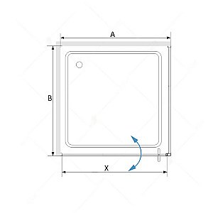Душевая система RGW Shower Panels SP-6143-01 50140801-01 хром купить в интернет-магазине сантехники Sanbest