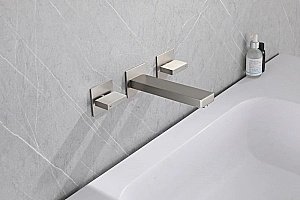 Смеситель для раковины ABBER Daheim AF82122SP сатин купить в интернет-магазине сантехники Sanbest