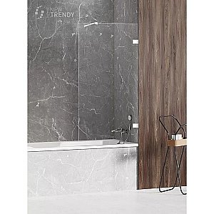 Шторка для ванны NEW TRENDY AVEXA WHITE EXK-2960-WP 50 купить в интернет-магазине Sanbest