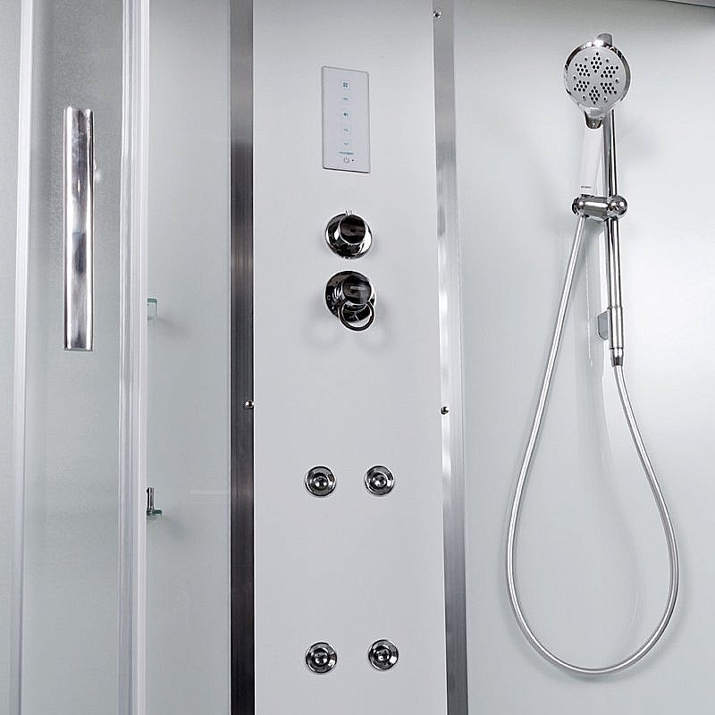 Душевая кабина DTO ЕМ4515 с гидромассажем и пультом 150х85 купить в интернет-магазине Sanbest