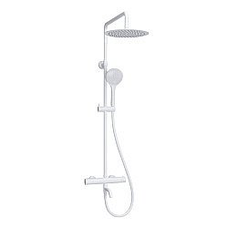 Душевая система WasserKraft Mindel 8500 SET2640 Thermo белый Soft-touch купить в интернет-магазине сантехники Sanbest