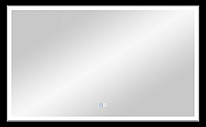 Зеркало с LED-подсветкой Misty ВЕРИТАТЕ 100x60 серое в ванную от интернет-магазине сантехники Sanbest