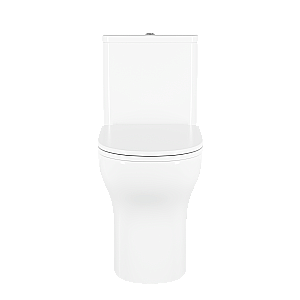 Унитаз-компакт VitrA M50 9889B003-7200 безободковый, смыв торнадо, с бачком, с сиденьем микролифт, белый купить в интернет-магазине Sanbest