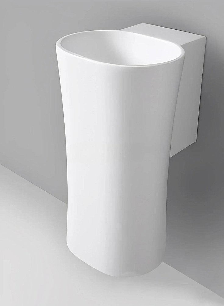 Раковина подвесная Azzurra Nativo 35 NAT200/0bi*0  белая купить в интернет-магазине Sanbest