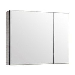 Зеркальный шкаф Style Line БЕРЛИН Соната СС-00002250 90 серый купить в интернет-магазине сантехники Sanbest