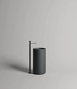 Раковина напольная Salini ARMONIA 01 130111GF 45 из искусственного камня S-Sense, глянцевая, цвет по RAL полностью купить в интернет-магазине Sanbest