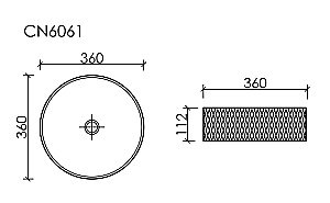 Раковина Ceramica Nova Cristal 36 CN6061 розовая купить в интернет-магазине Sanbest