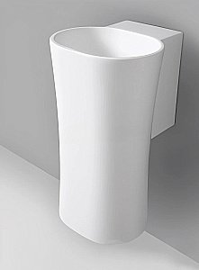 Раковина подвесная Azzurra Nativo 35 NAT200/0bi*0  белая купить в интернет-магазине Sanbest