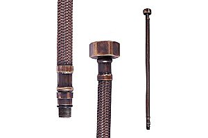 Гибкая подводка для воды Rav-Slezak Flexi IF0455.2SM бронза купить в интернет-магазине сантехники Sanbest