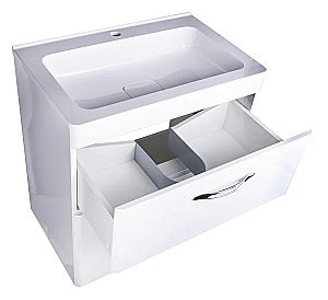 Тумба с раковиной Style Line Каре Люкс 70 для ванной в интернет-магазине Sanbest