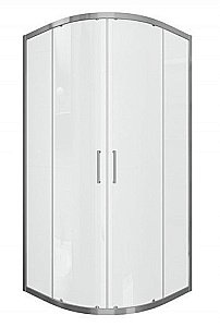 Душевой уголок Bravat LINE BS090.1201A 90х90 стекло прозрачное/профиль хром купить в интернет-магазине Sanbest