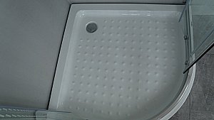 Душевой уголок TIMO TL-8001 80x80 стекло прозрачное с рисунком купить в интернет-магазине Sanbest