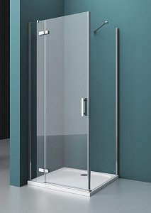 Душевой угол BelBagno KRAFT AH-12 100x90 прозрачный/хром купить в интернет-магазине Sanbest