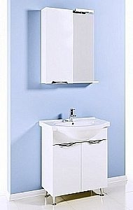 Тумба с раковиной AQWELLA Лайн 65 для ванной в интернет-магазине Sanbest