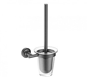 Туалетный ершик в комплекте WONZON & WOGHAND SIMPLE, Темный графит (WW-6529-BGM) купить в интернет-магазине сантехники Sanbest