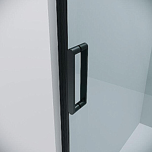 Душевой уголок Grossman Classic 140х80 120.K33.04.1480.21.00 стекло прозрачное/профиль черный матовый купить в интернет-магазине Sanbest