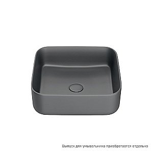 Раковина накладная Iddis Bridge BRIGM04i27 серый купить в интернет-магазине Sanbest