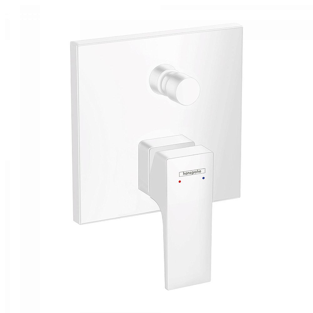 Смеситель для ванны Hansgrohe Metropol 32545700 белый матовый купить в интернет-магазине сантехники Sanbest