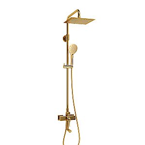 Душевая система WasserKRAFT Sauer A171.256.348.PG золото купить в интернет-магазине сантехники Sanbest