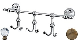 Крючок Cezares APHRODITE-THK-02-Sw бронза/Swarovski купить в интернет-магазине сантехники Sanbest