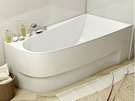 Акриловая ванна Boomerang 180x100 правая купить в интернет-магазине сантехники Sanbest