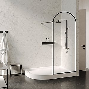 Душевой поддон Abber AD3E120 R 120х90 белый купить в интернет-магазине Sanbest